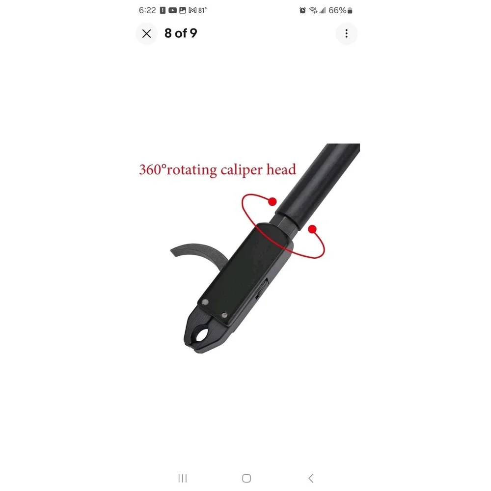TruFire Toro Black With Wrist Strap Single Caliper Release Aid